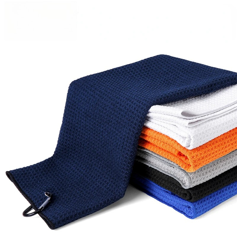 Golf Towel Waffle - 1 golfhanddoek, ideaal om golfclubs mee