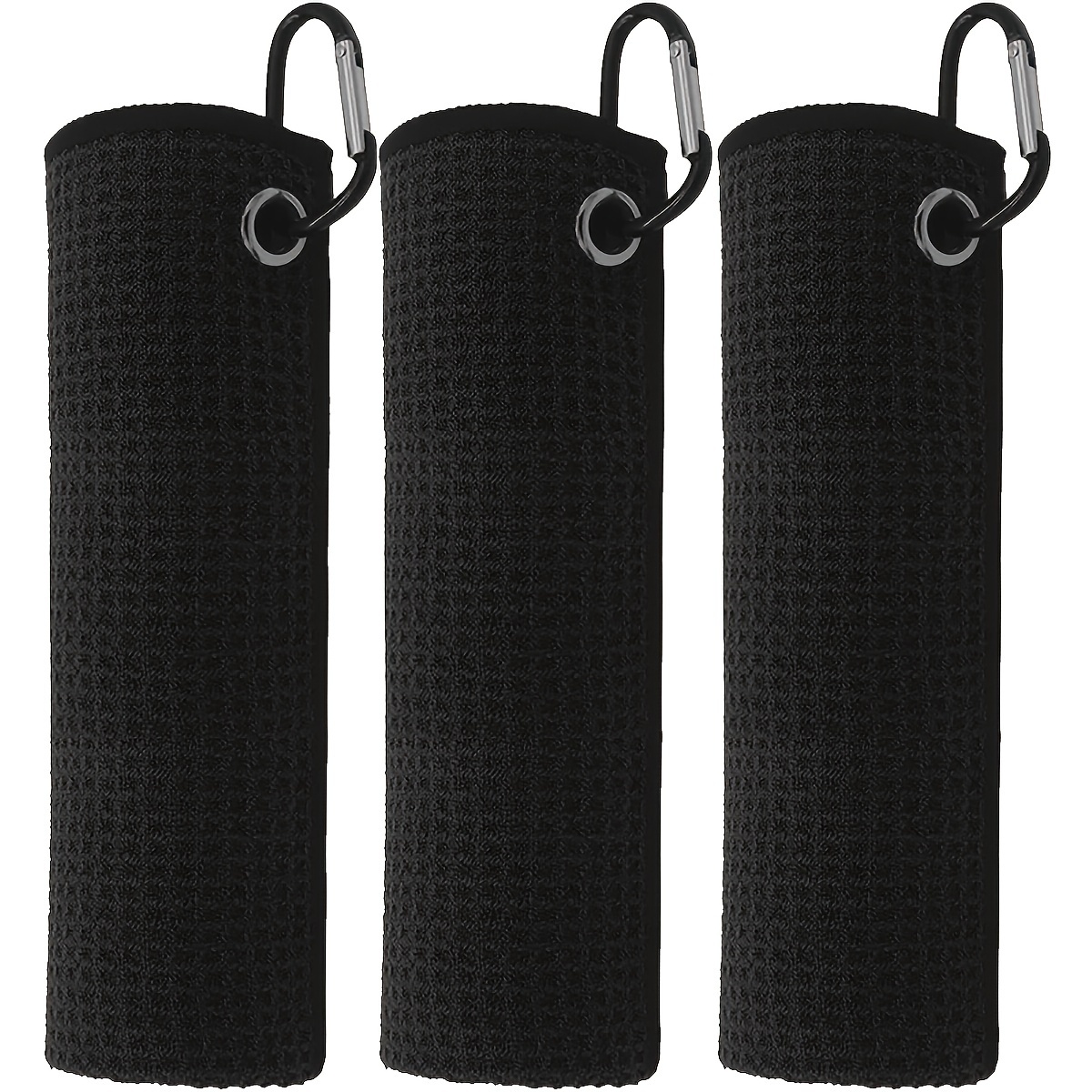 Golf Towel Waffle - 3 stuks golfhanddoeken, 30 cm *