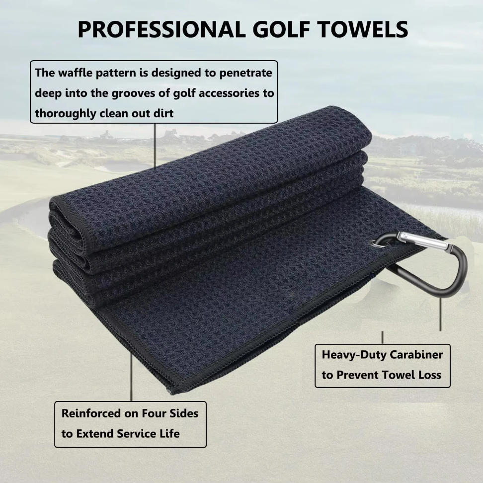 Meerkleurige golfhanddoeken (g - Golf Towel Waffle recensie en prijs