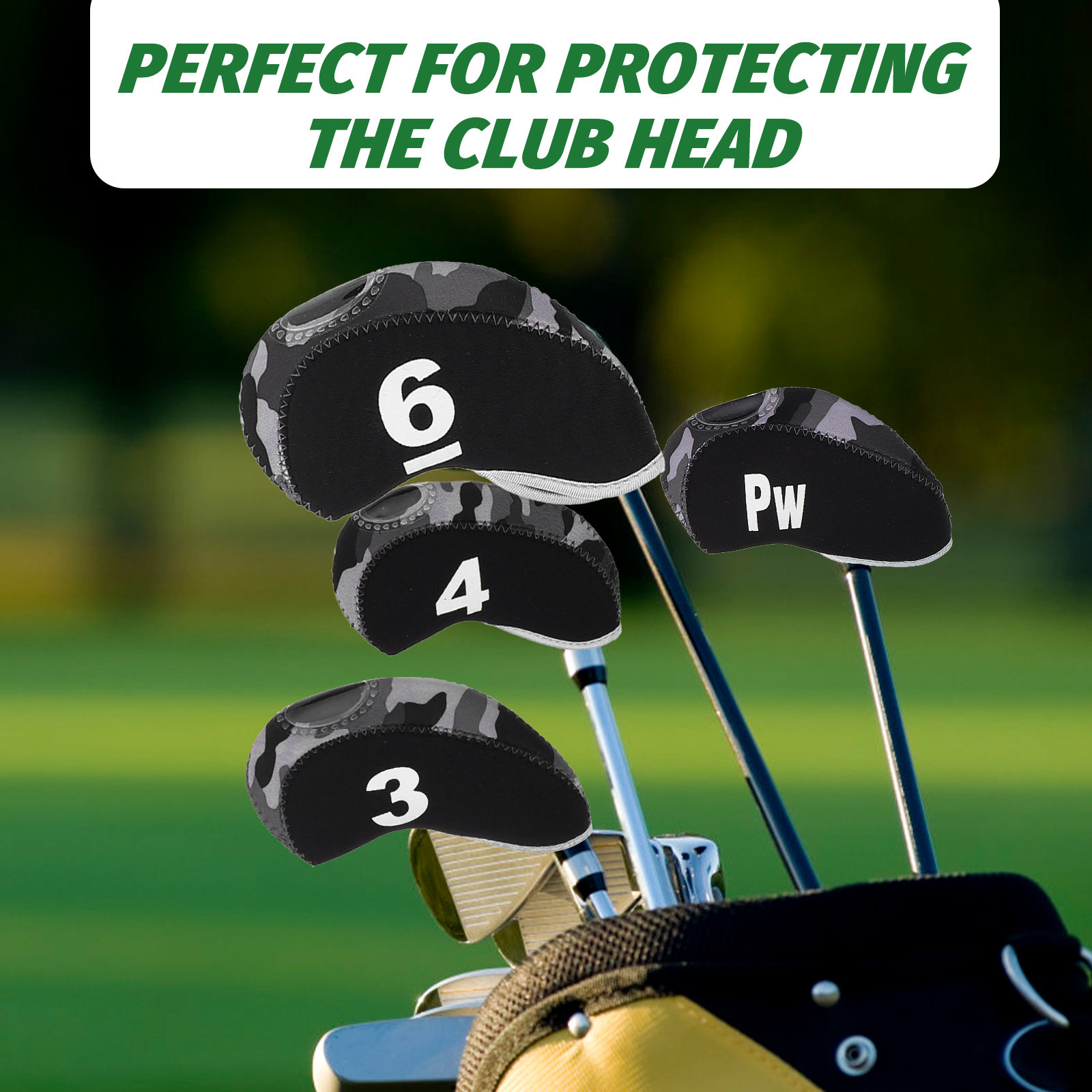10 stuks golfclubhoofdbescherm - Putter Mallet Blade recensie en prijs