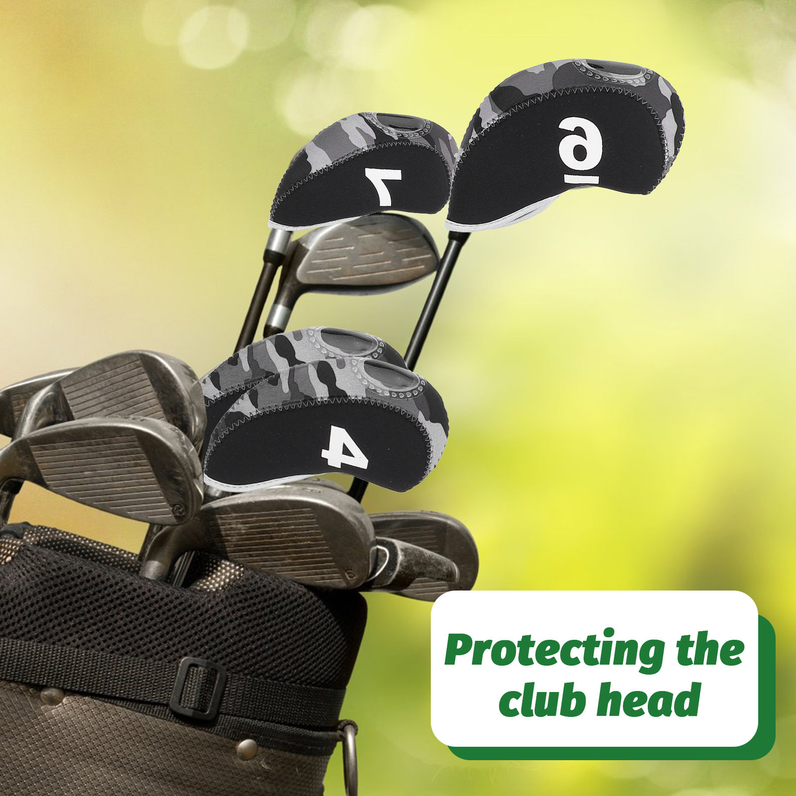 10 stuks golfclubhoofdbescherm - Putter Mallet Blade recensie en prijs