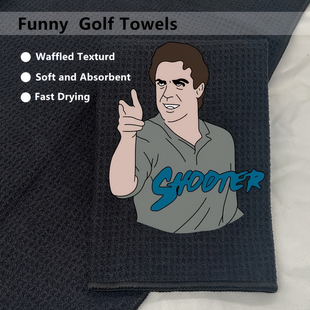 Premium golfhanddoek met clip  - Golf Towel Waffle recensie en prijs