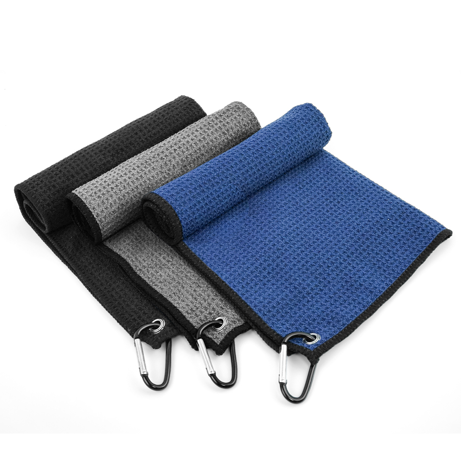 Microfiber golfhanddoek met ka - Golf Towel Waffle recensie en prijs
