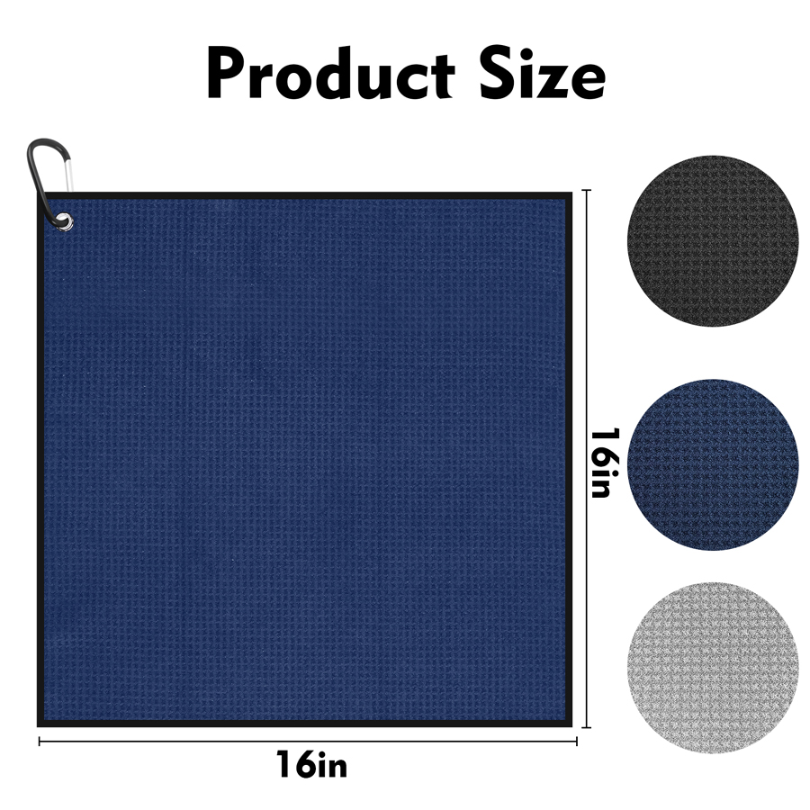Microfiber golfhanddoek met ka - Golf Towel Waffle recensie en prijs
