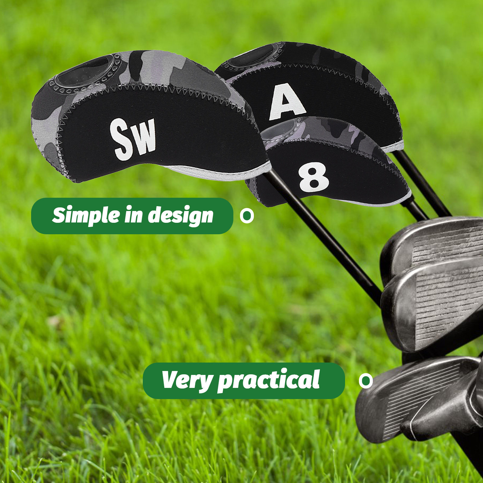 10 stuks golfputter headcover  - Putter Mallet Blade recensie en prijs