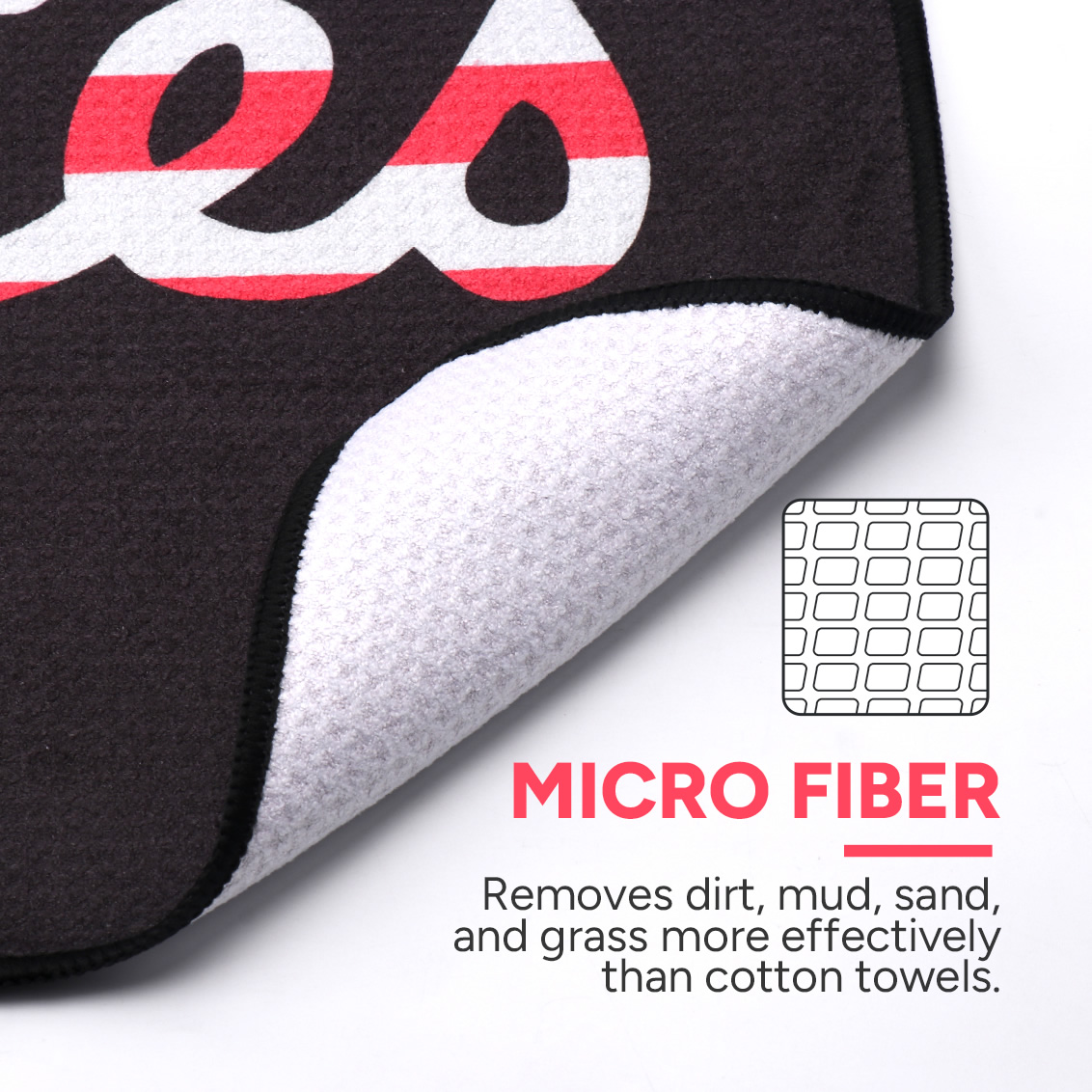 Amerikaanse vlag magnetische g - Golf Towel Waffle recensie en prijs