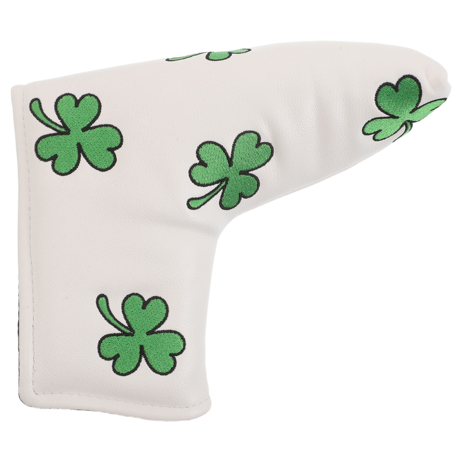 Groene Shamrock geborduurde pu - Putter Mallet Blade recensie en prijs