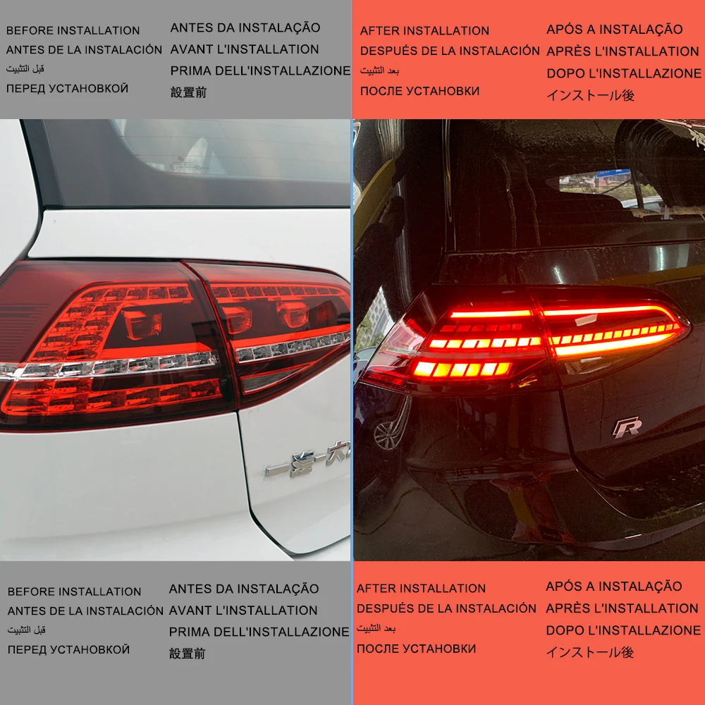 VW Golf 7 2013-2017 LED achter - Golf Equipment And Accessories recensie en prijs